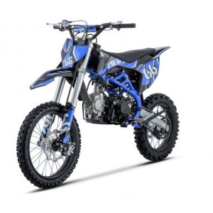 Krosinis motociklas su vidaus degimo varikliu ULTRA 66 125CC (Mėlynas)